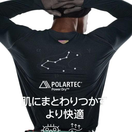 Frogaero PowerDry 速乾長袖Tシャツ by Blue Monte