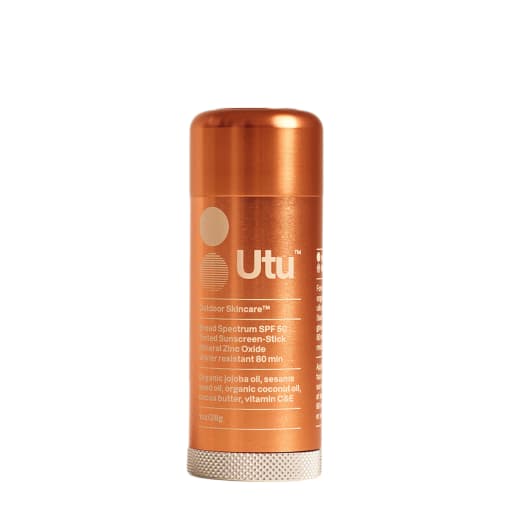 SPF50 Lightly Tinted Mineral Sunscreen Stick by Utu