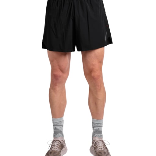 Run Shorts in Black by Windthrow