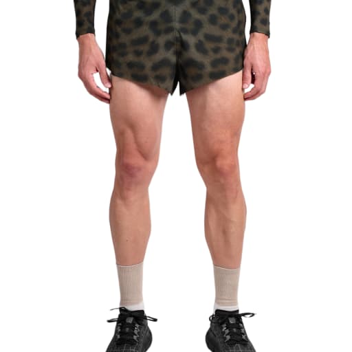 Marathon Shorts in Dark Leopard by Windthrow
