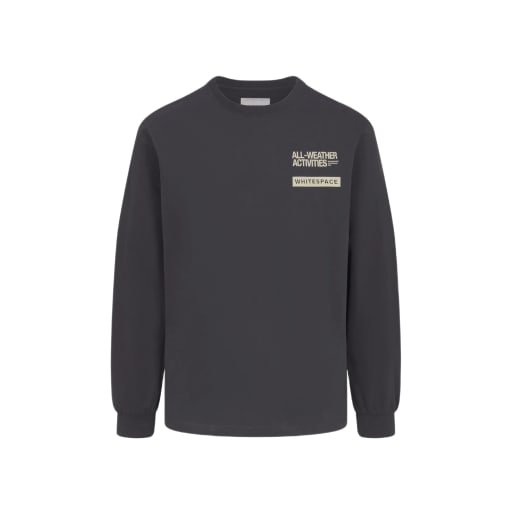 Sports LS Tee - Phantom by Whitespace