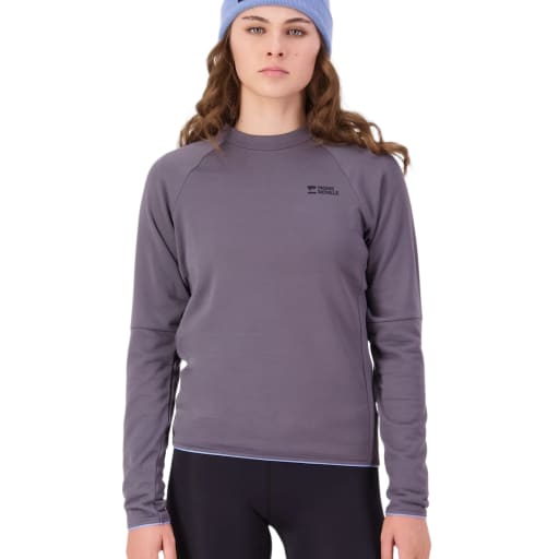 Quad Merino Fleece Pullover - Volcano | Women's Sweater by Mons Royale