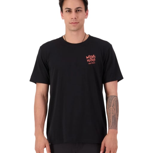 Icon Merino T-Shirt - Black | Men's T-Shirt by Mons Royale