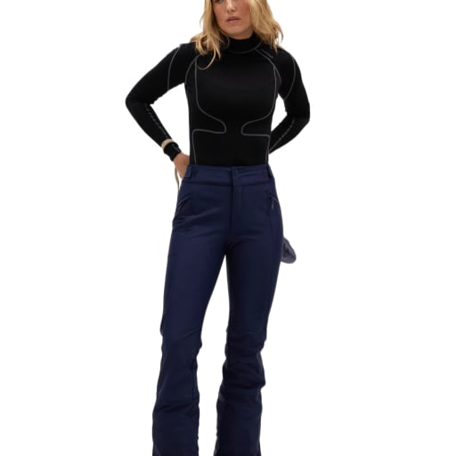 Emma Soft Shell Pant - Navy - Short by Halfdays