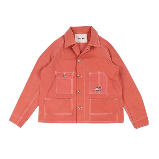 STORY MFG. | Sot Jacket Pink Wonky-Wear by Weekends Chengdu