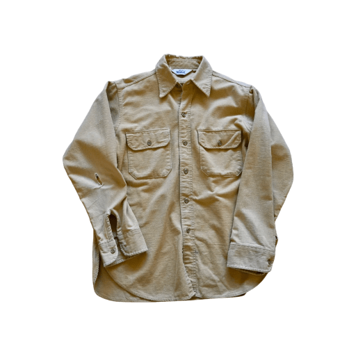 Vintage Woolrich Chamois Shirt - L by Vintage Trouts 