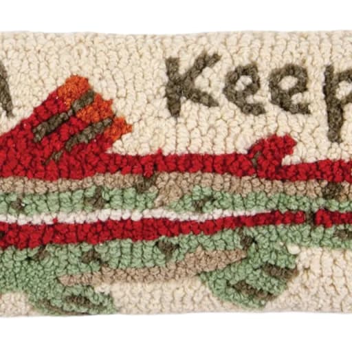 You're A Keeper Pillow by Housefly Fishing