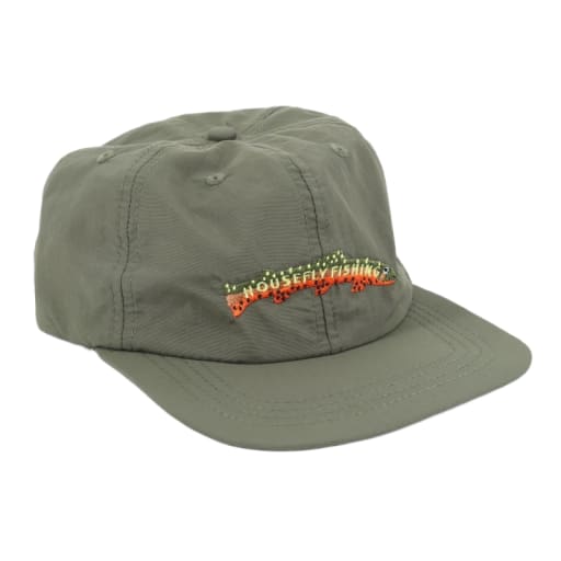 Housefly Long Brookie  Hat - Olive Drab by Housefly Fishing