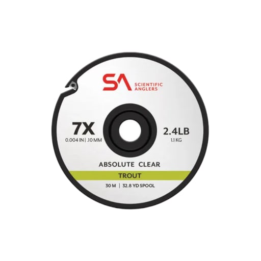 SCIENTIFIC ANGLERS - ABSOLUTE CLEAR TIPPET 30M by Housefly Fishing 