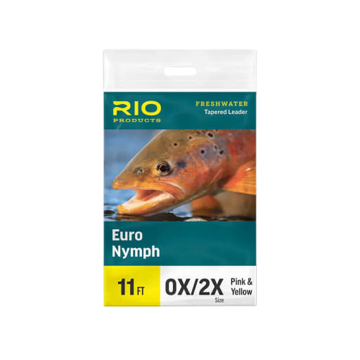 RIO EURO NYMPH LEADER 11FT 0X/2X by Housefly Fishing