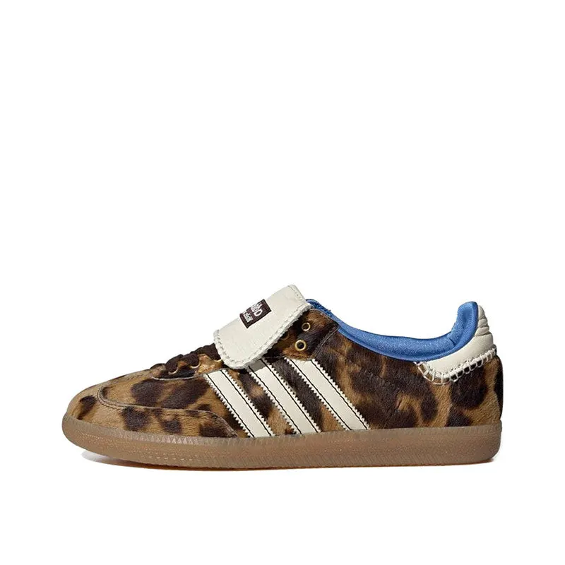 マーセブナーン(茶色馬)プラクルアン☆ Weekends Chengdu | Adidas x Wales Bonner Pony Leopard Samba Dark