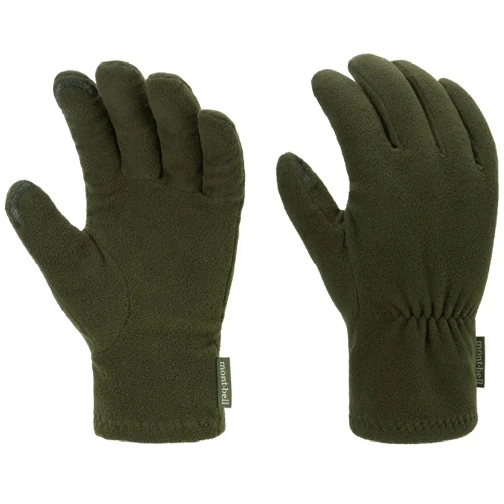 Montbell | Chameece Gloves 'Dark Green' by Hatchet Outdoor Supply