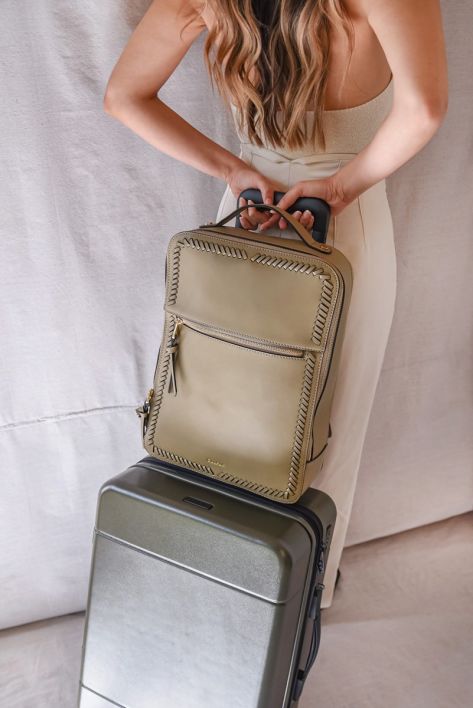 calpak sage luggage