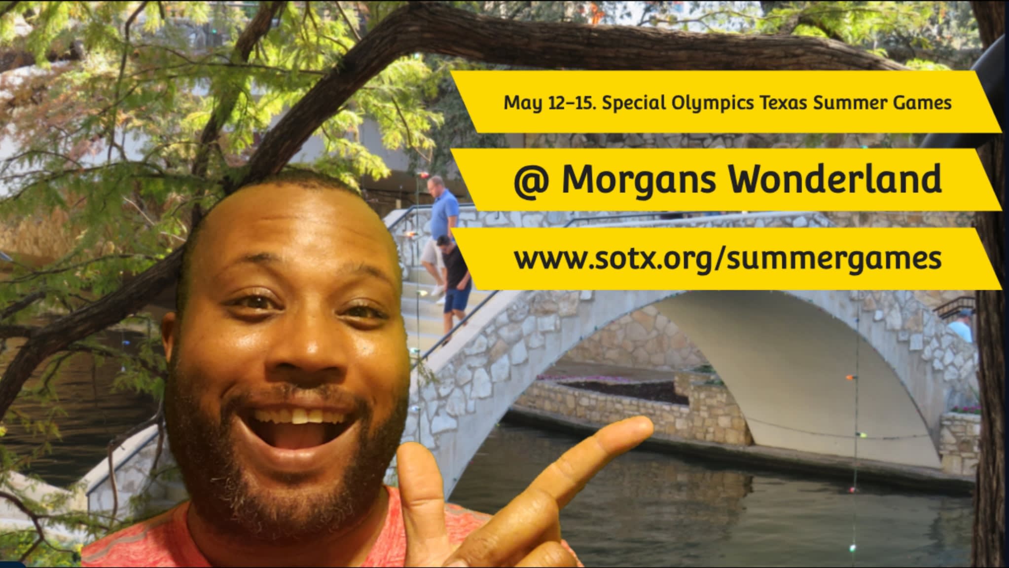 Next from May 12-15th we have 'Special Olympics Texas Summer Games' @ Morgan's Wonderland . www.satx.org/summergames