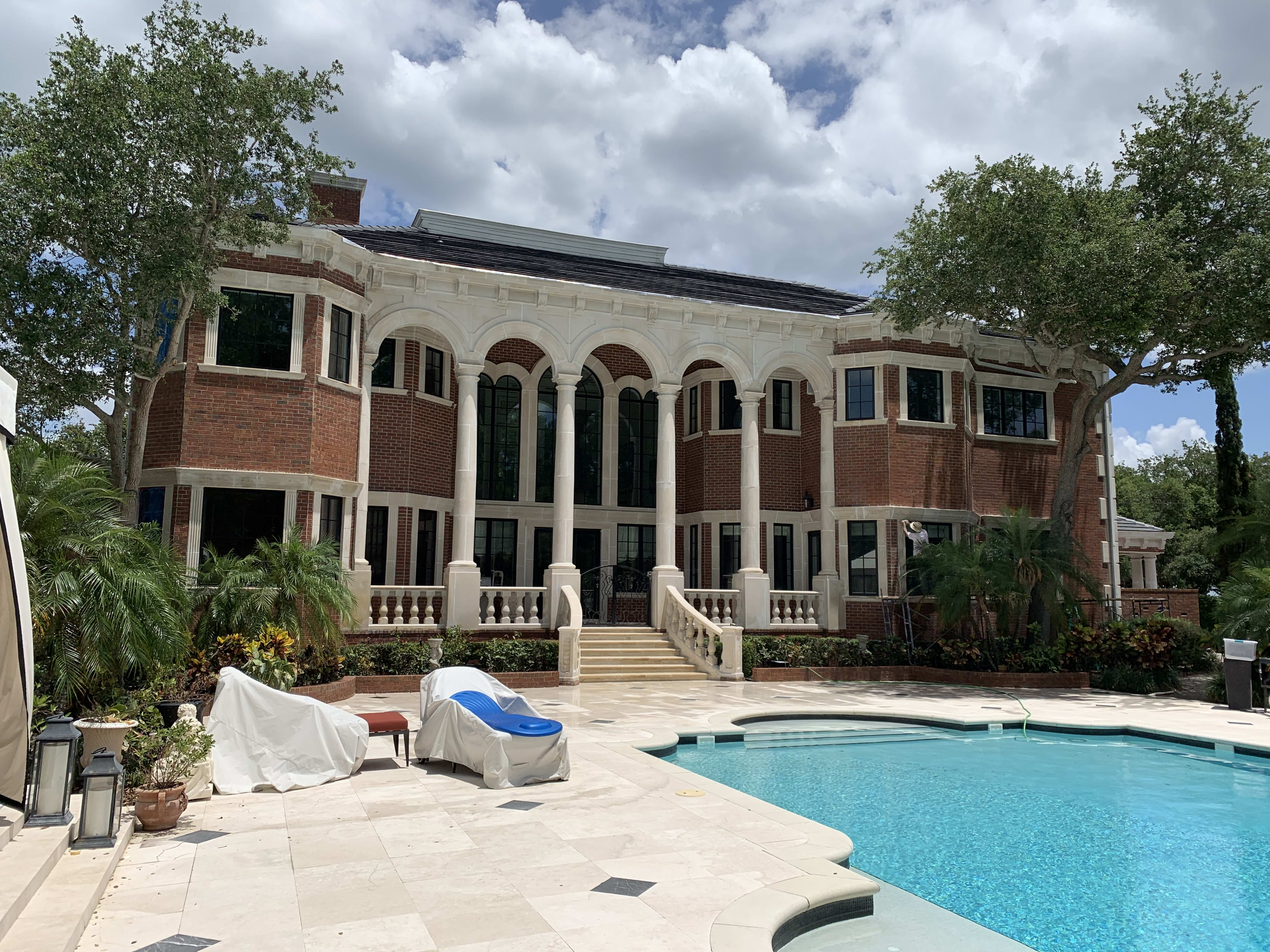 Historic Home Restoration by Maverick Masonry in Tampa FL
