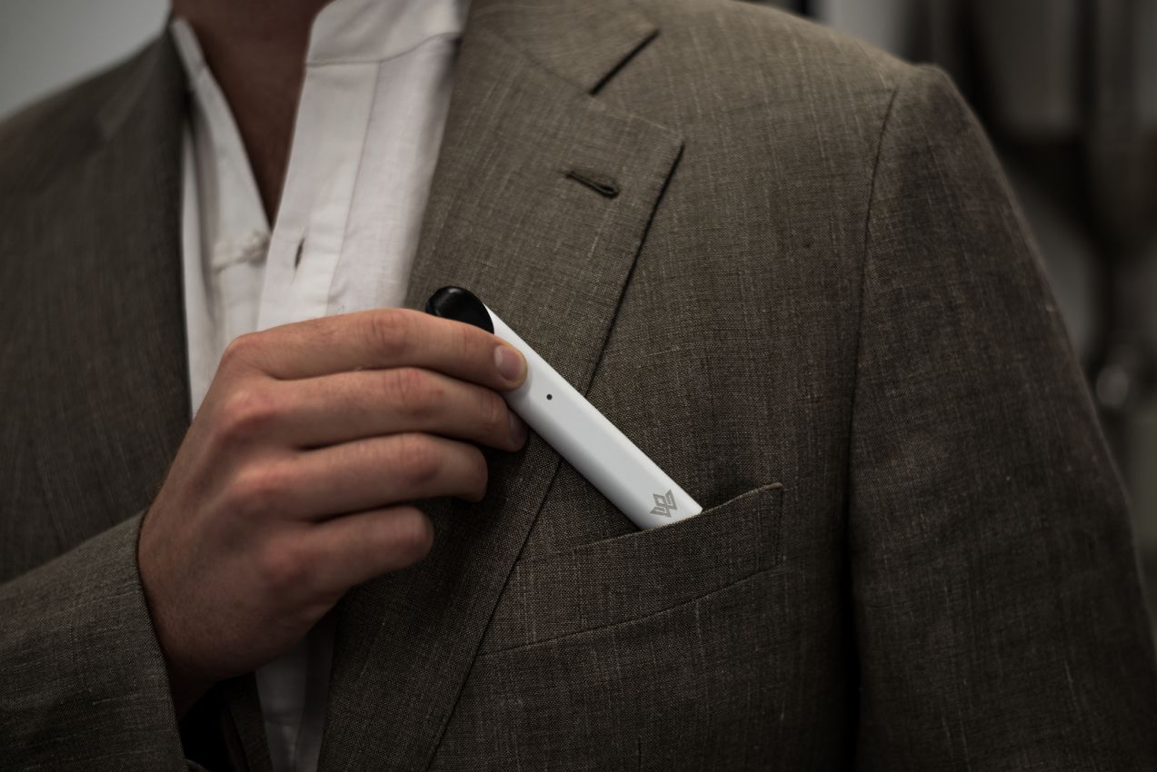 CBD Delivery System next to planning diary