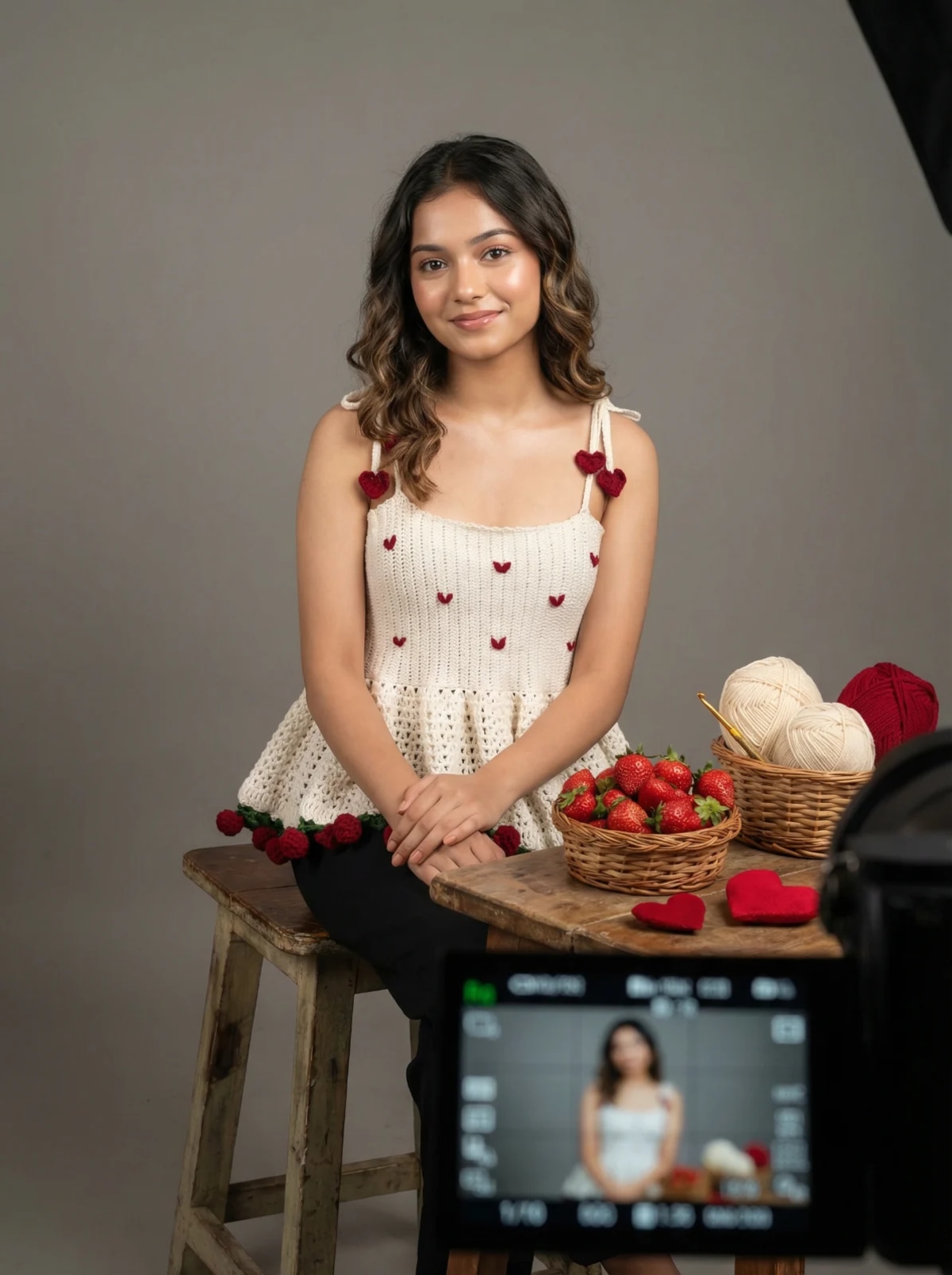 Crochet Rose Bouquet Top — image 3