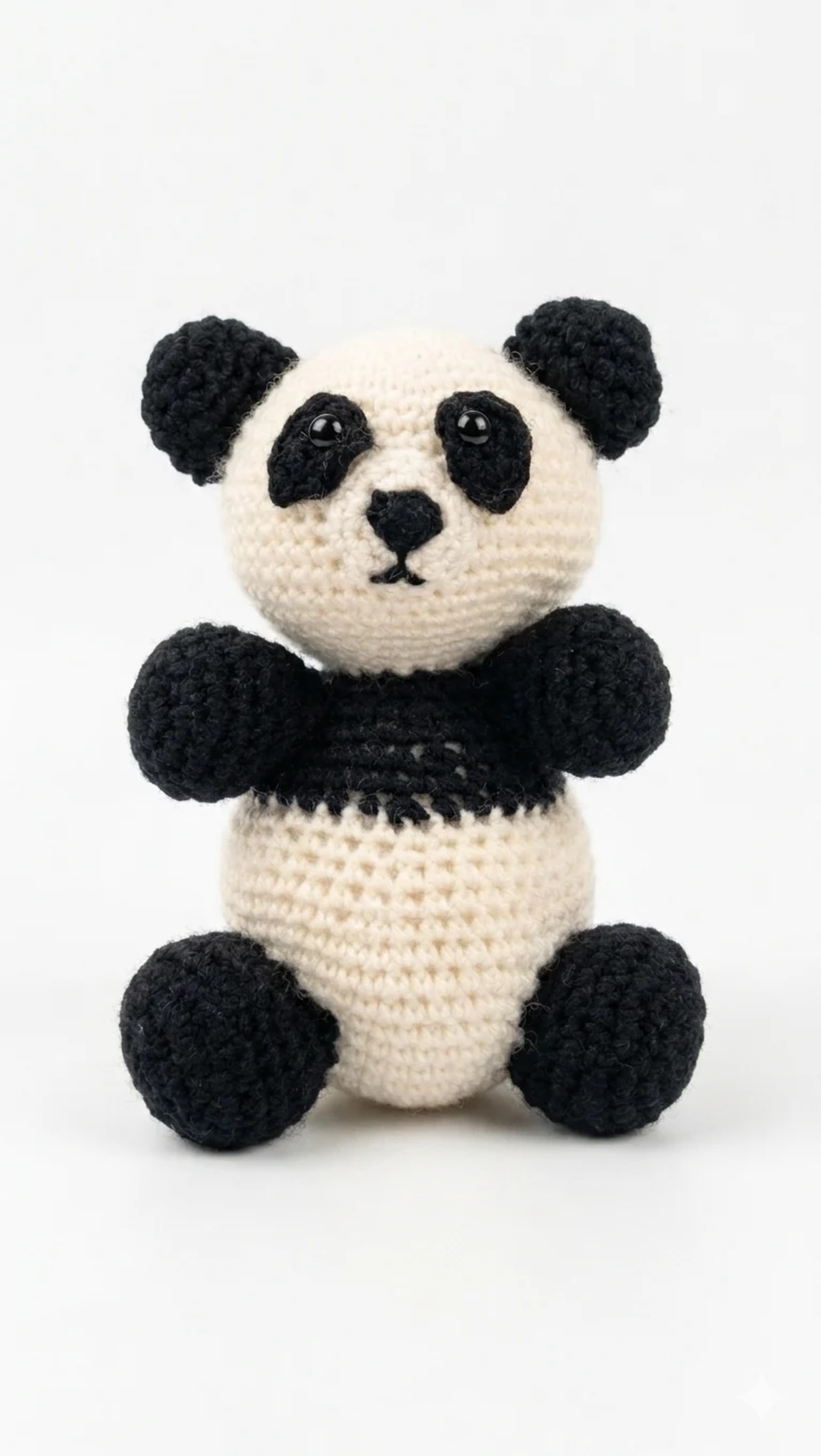Crochet panda 