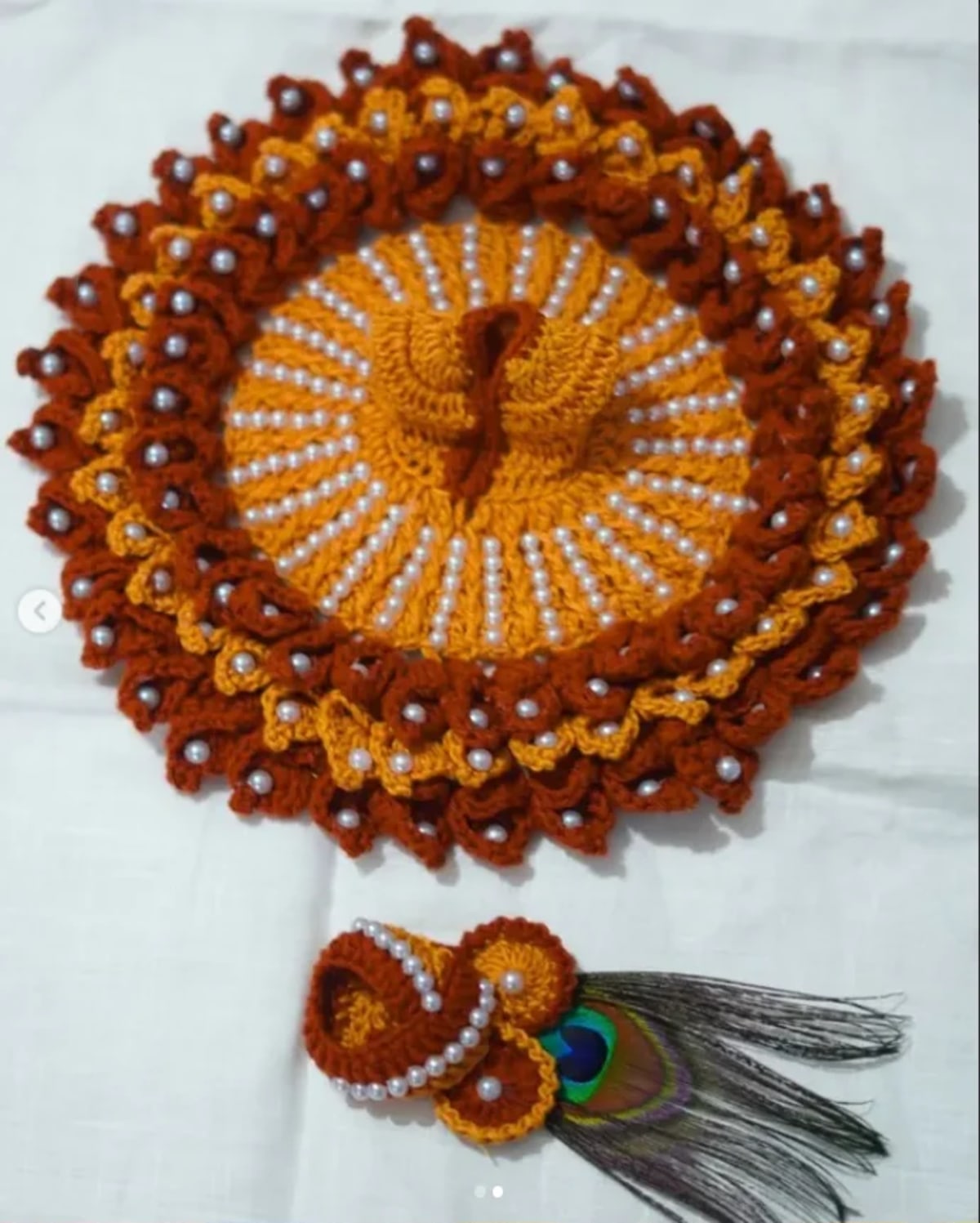 Laddu gopal dress with pagdi design 02 — image 1