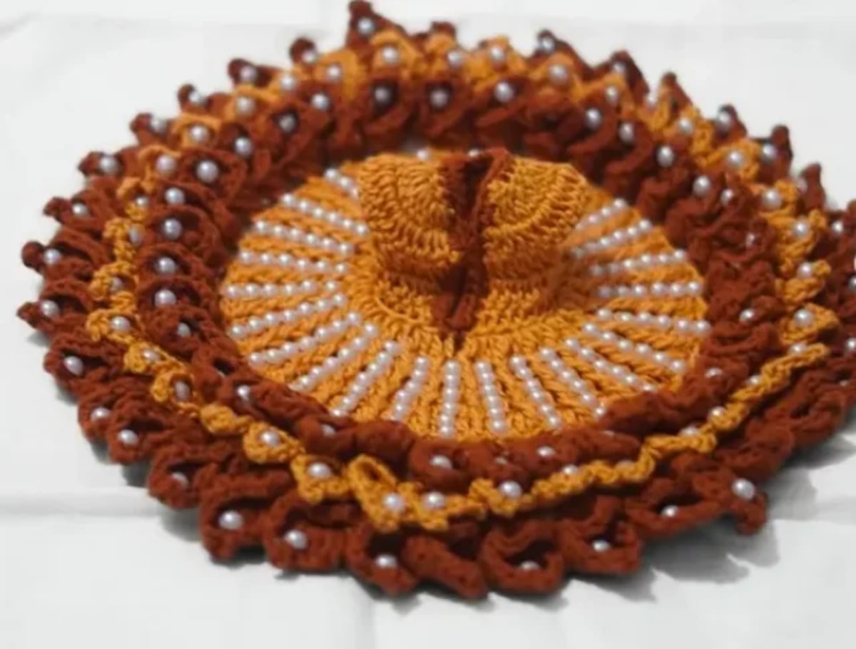 Laddu gopal dress with pagdi design 02 — image 2