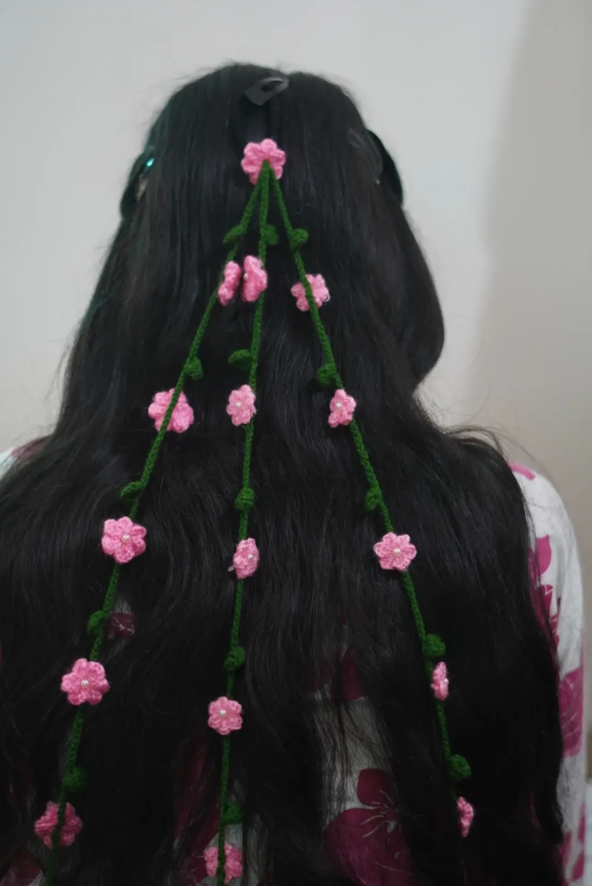 Pink floral Parandi  — image 1