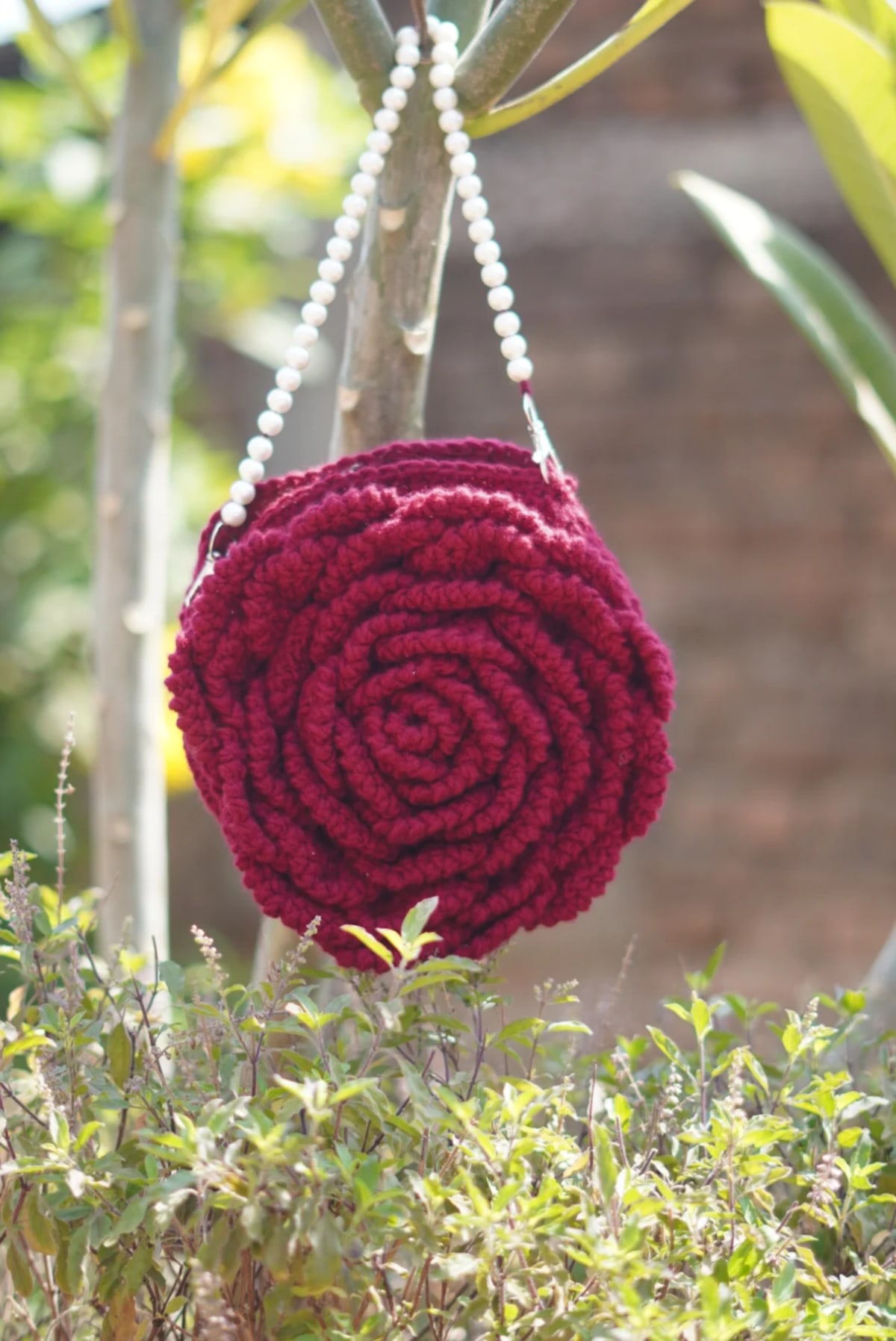 3d rose bag single petal — image 1