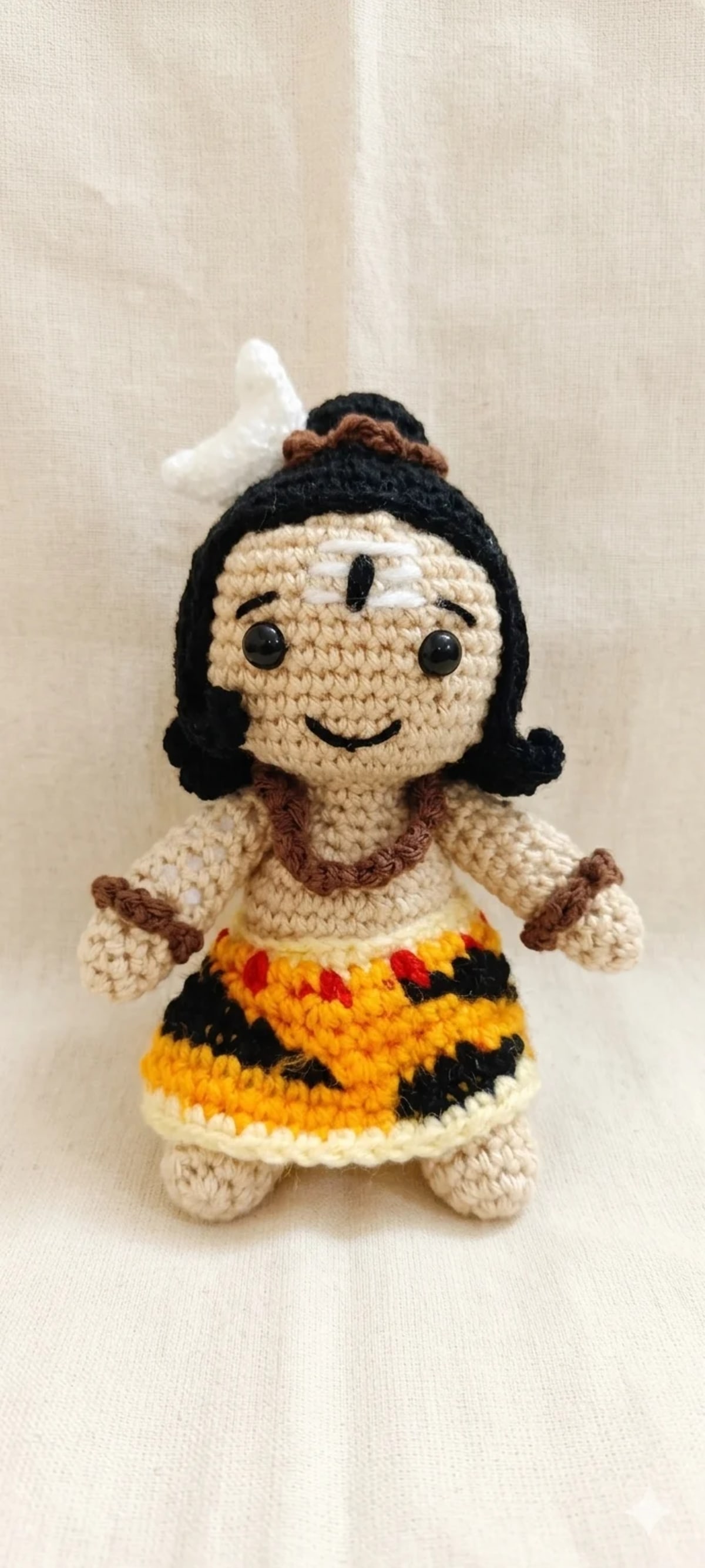 crochet shiva doll — image 1