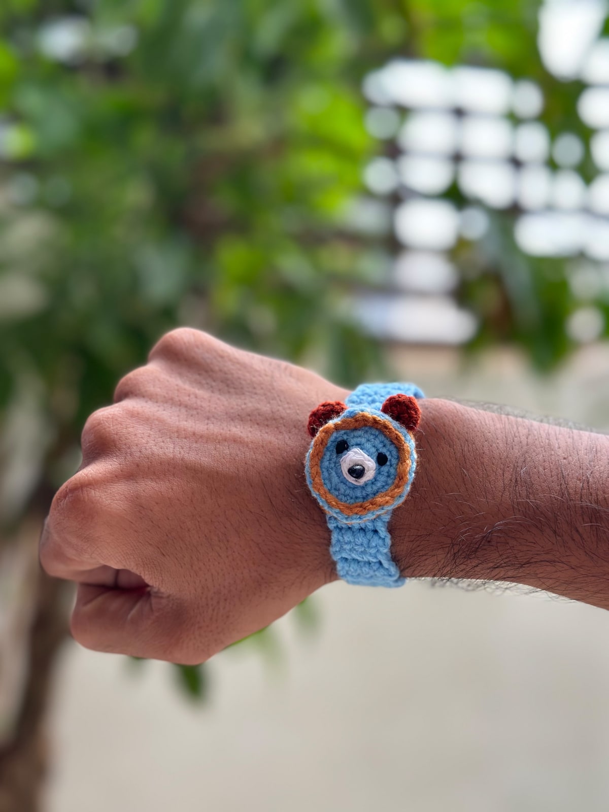 Teddy watch rakhi — image 1