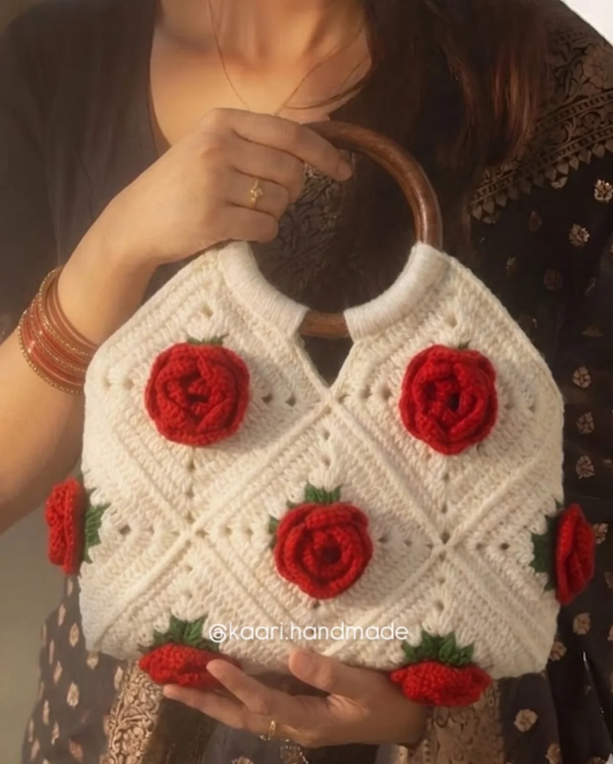 The winter Rose handbag  — image 2