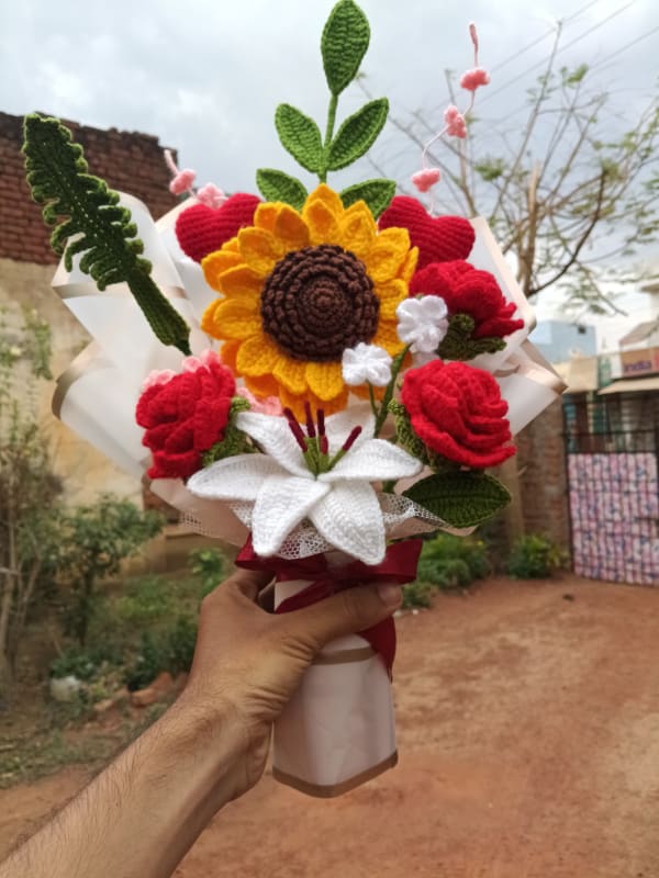 Lage bouquet design 02