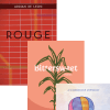 Three book covers: Rouge by Adrian De Leon; Bittersweet by Natasha Ramoutar; Feel Ways edited by Adrian De Leon, Natasha Ramoutar, and Téa Mutonji