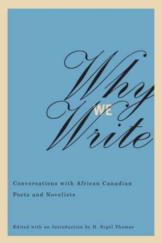 Why We Write cover