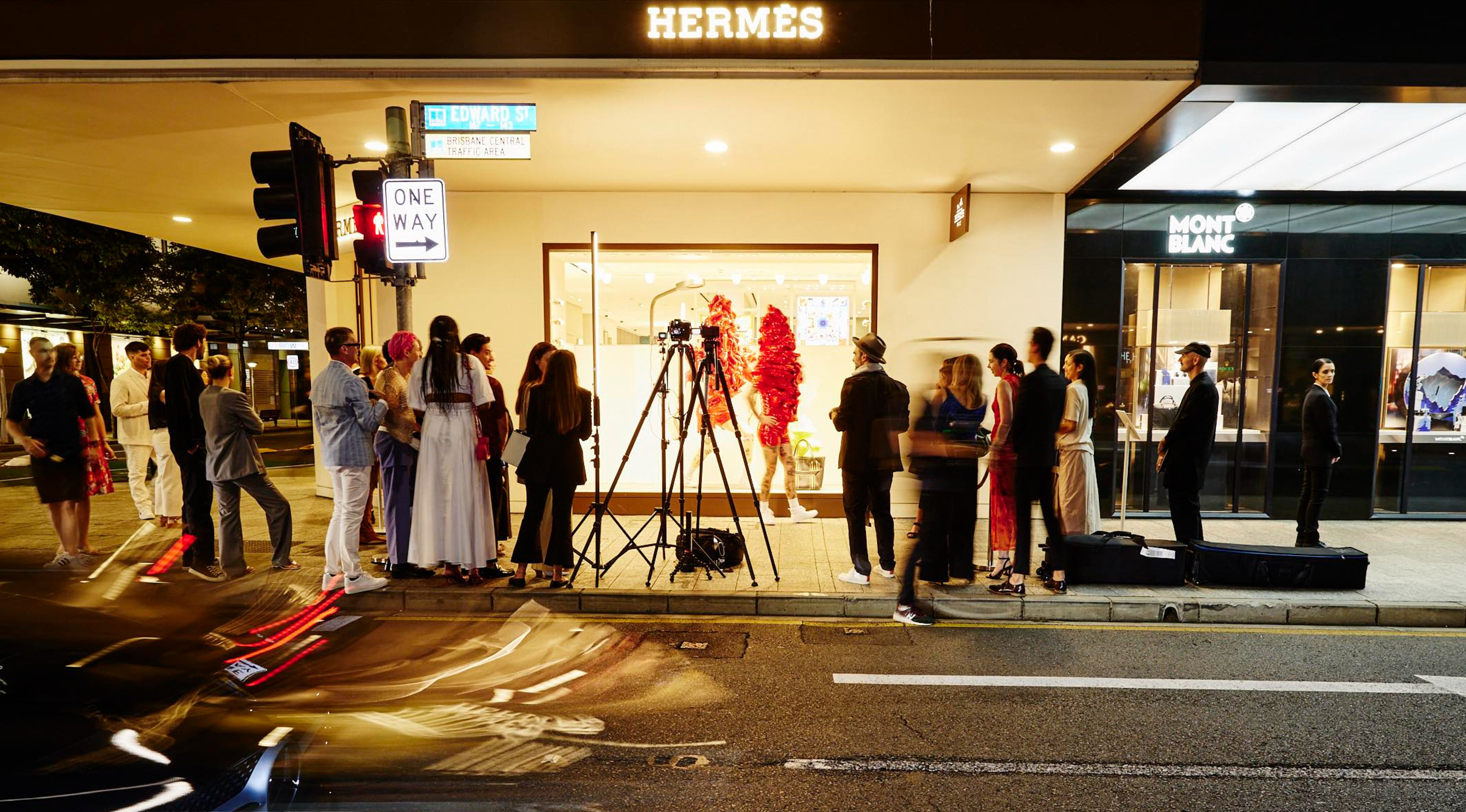 MAXCo.LAB's Client Hermès Brisbane store front.