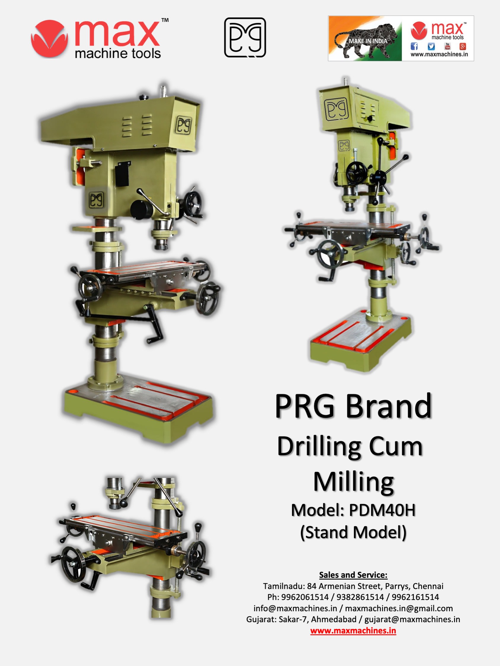 Drilling cum Milling Machine - Pillar Type - Image 2