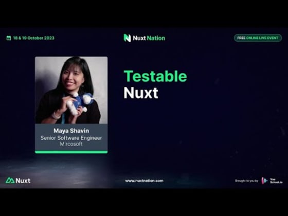 Testable Nuxt