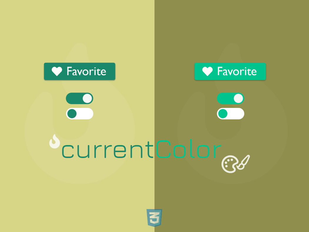 Color For Svg Icons And Elements With Currentcolor