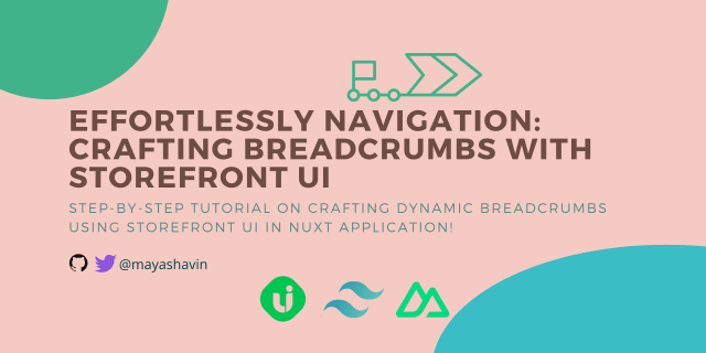 Effortlessly Nuxt navigation: Crafting Dynamic breadcrumbs with Storefront UI