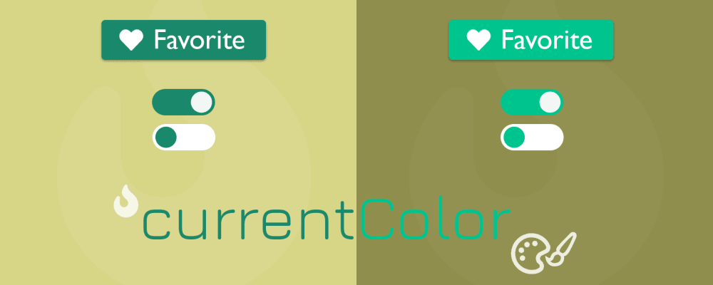 Color for SVG icons and elements with currentColor