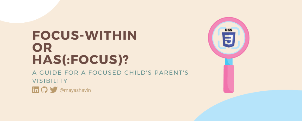 Enhancing focus visibility - focus-within or has(:focus)?