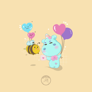 Bee with BFF