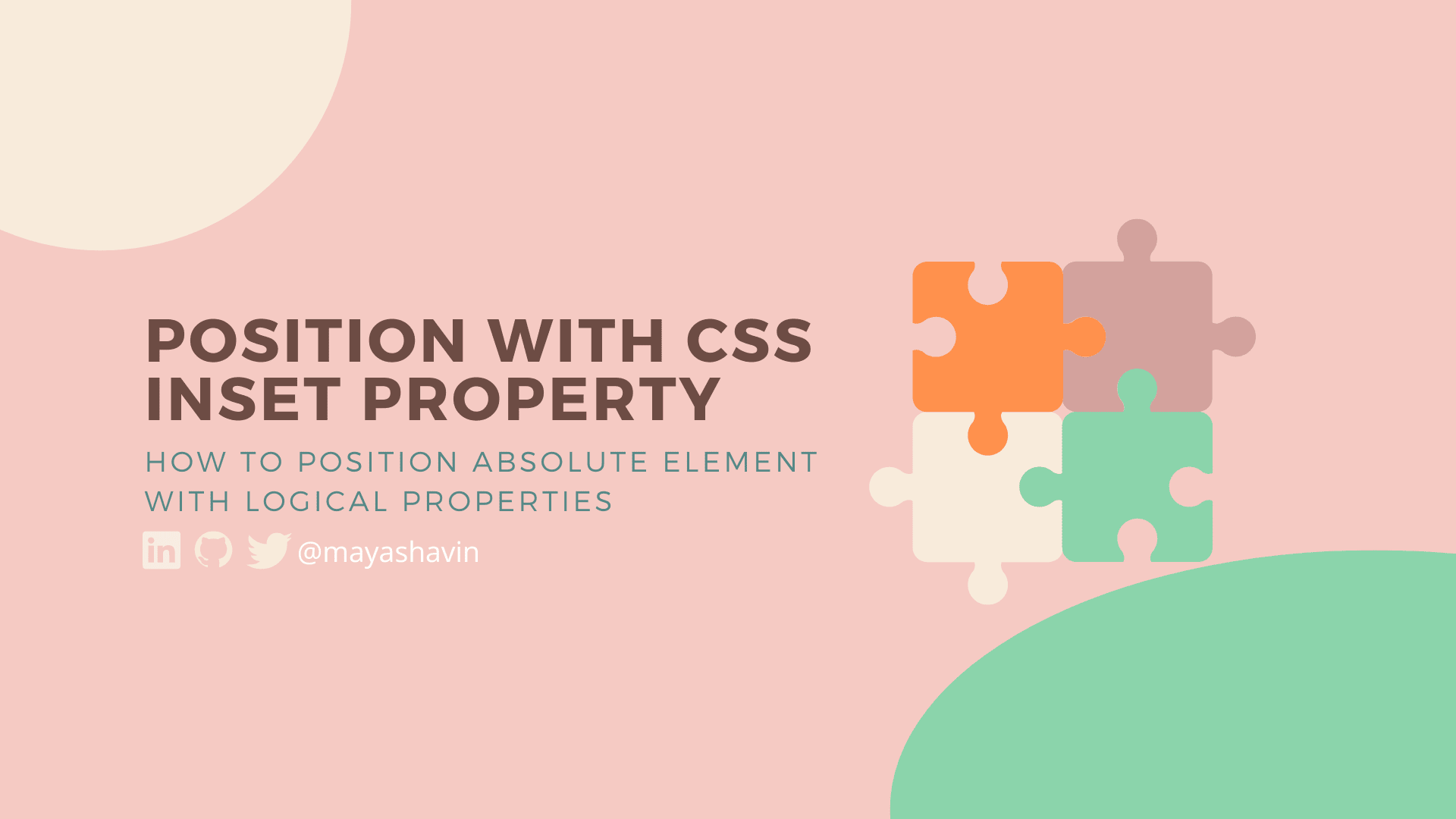 Position your element with CSS inset logical property