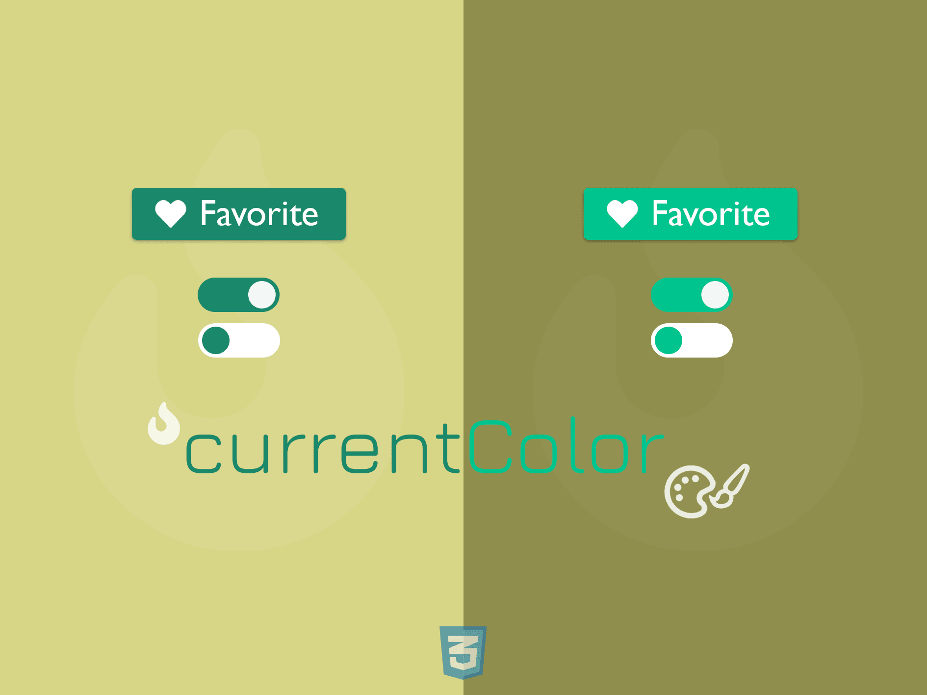 Color for SVG icons and elements with currentColor