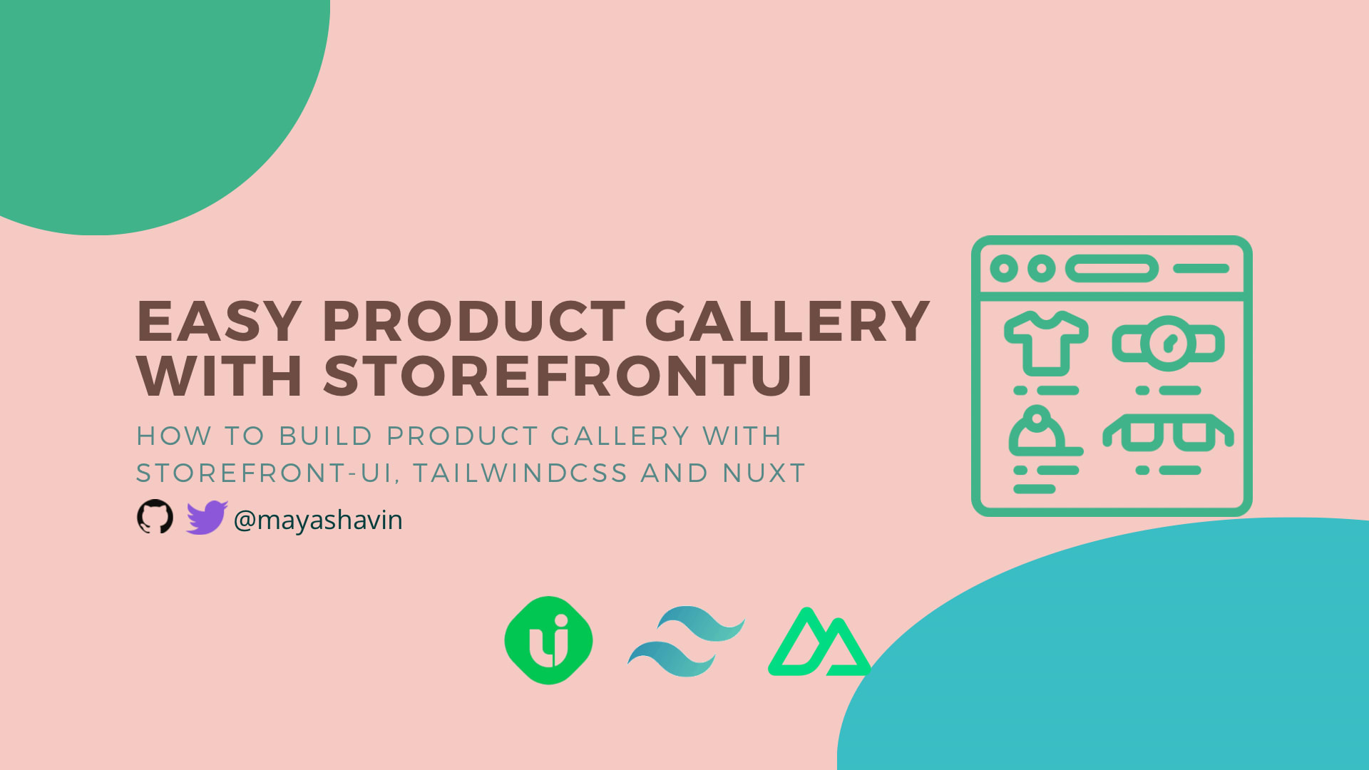 Build a product gallery app easily with TailwindCSS and StorefrontUI