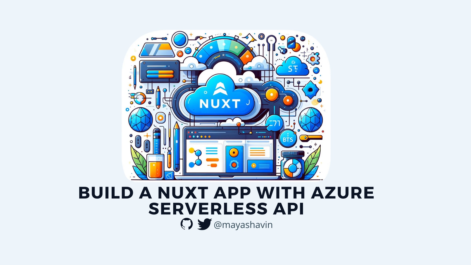 Build a Nuxt app with Azure serverless REST API