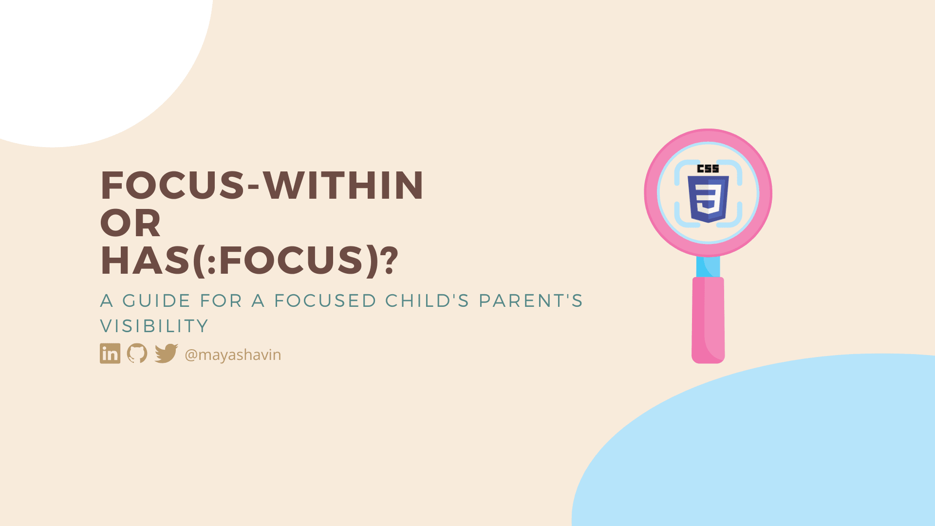 Enhancing focus visibility - focus-within or has(:focus)?