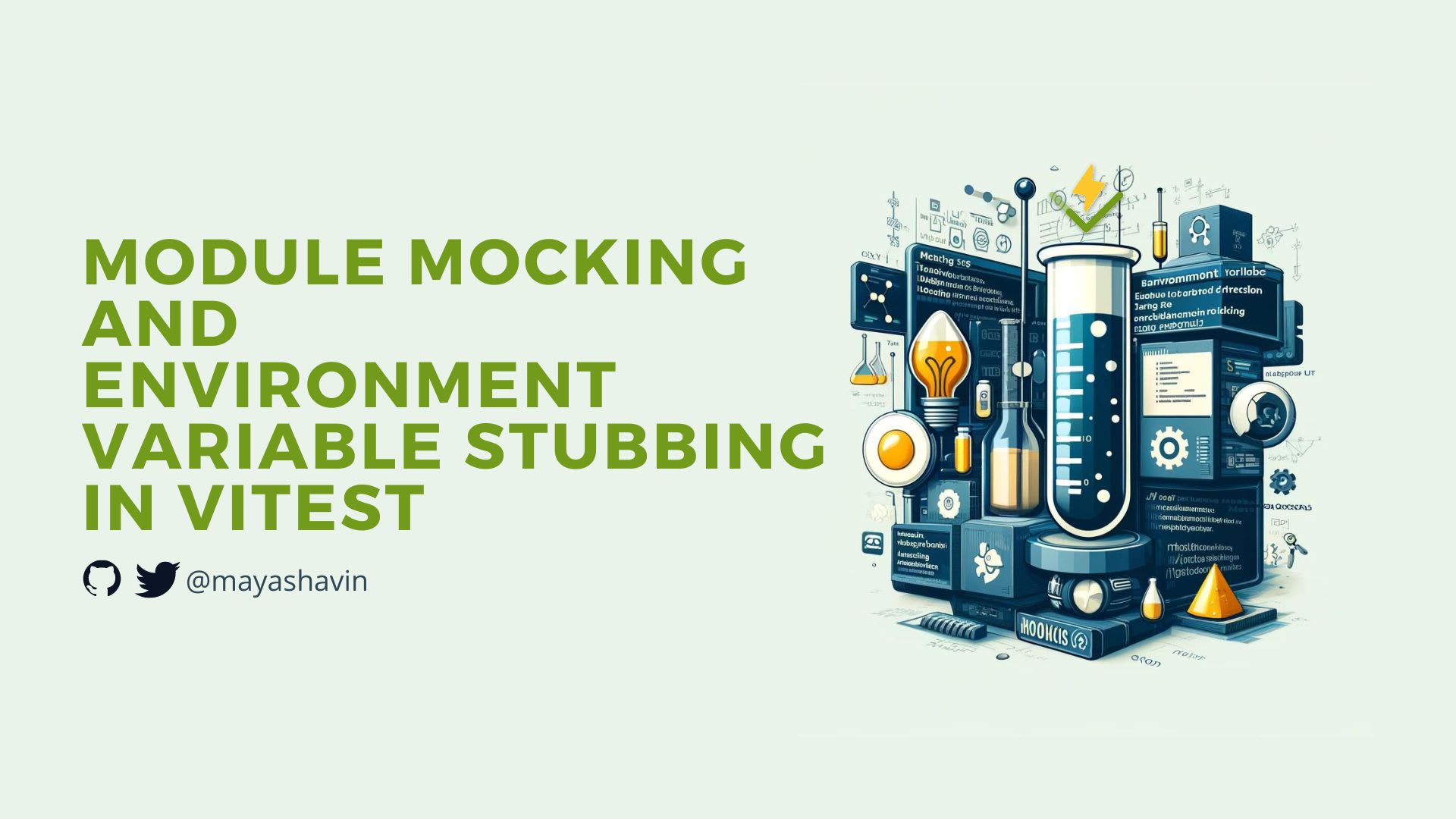 Module and environment variable stubbing for efficient testing in Vitest