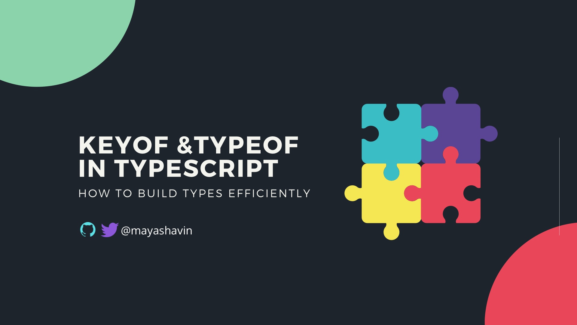 Using keyof and typeof for types efficiently in TypeScript