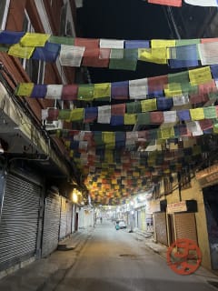 早朝のタメル地区