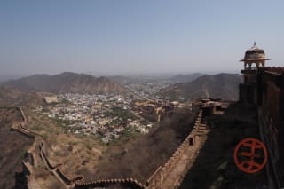 ジャイガル城塞からの景色