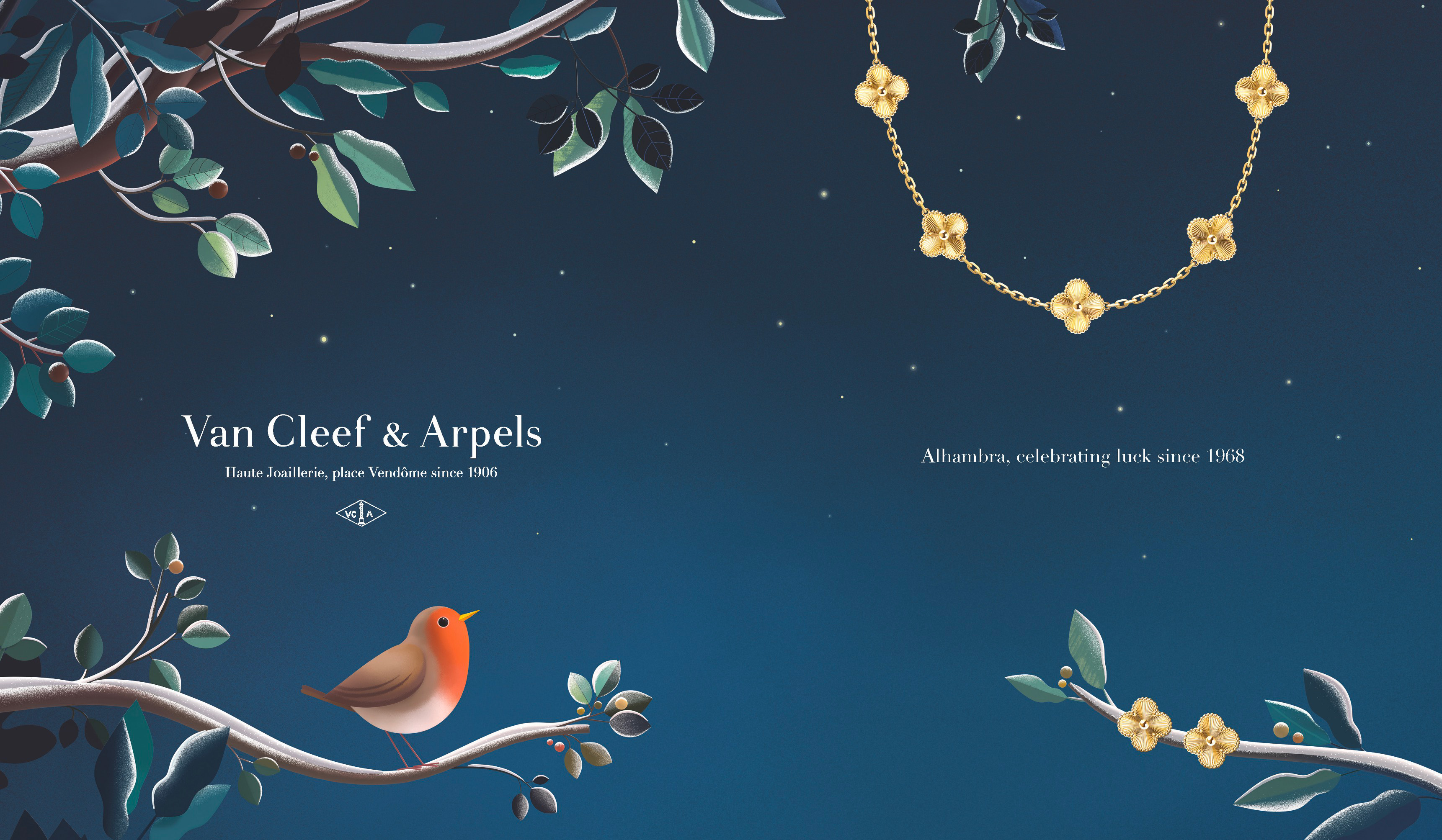 Van Cleef & Arpels - Alhambra - Campaigns and content - Watch & jewelry -  Mazarine Stories
